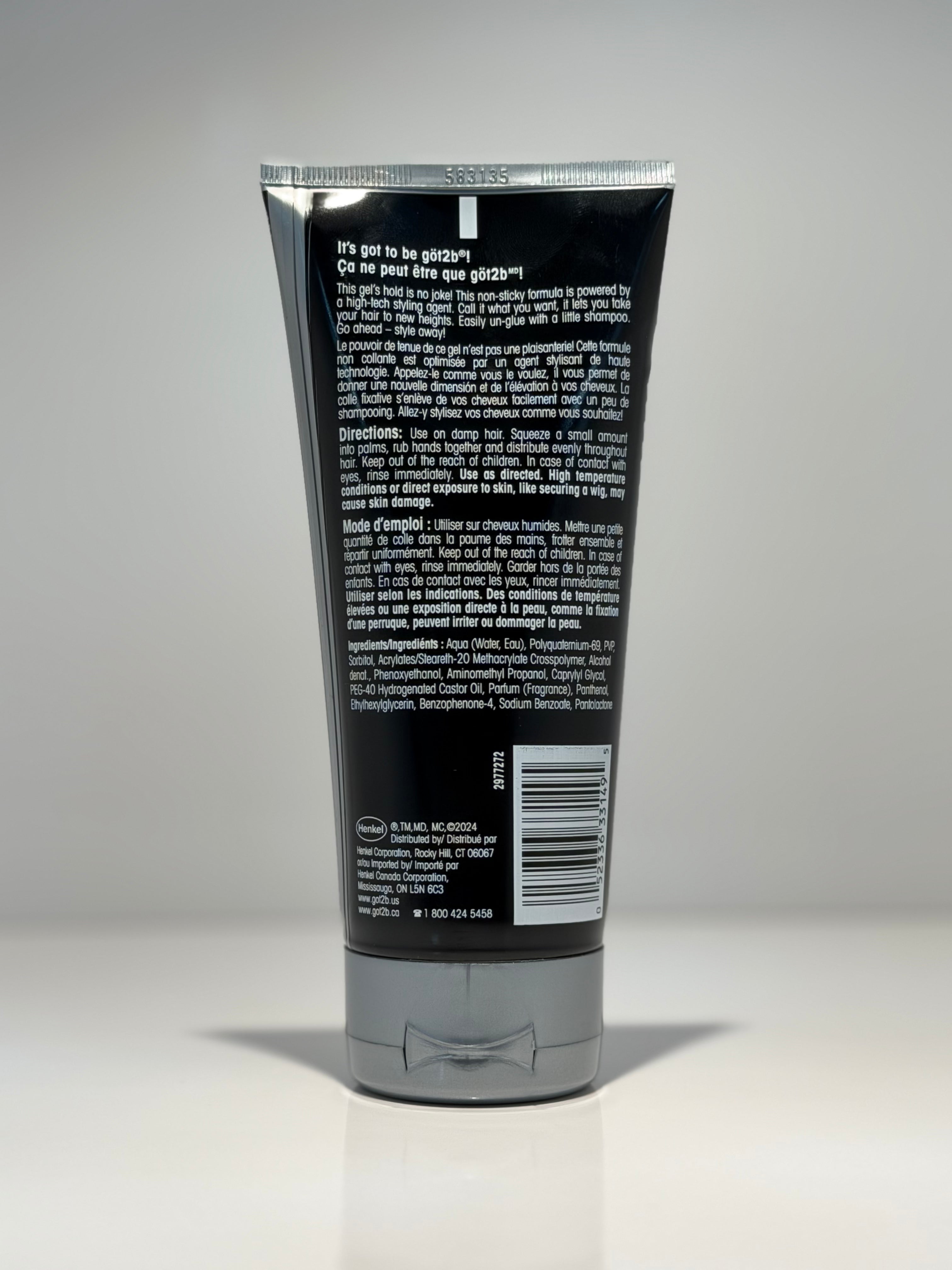 Got2B Ultra Glued Invincible Styling Gel 6 oz