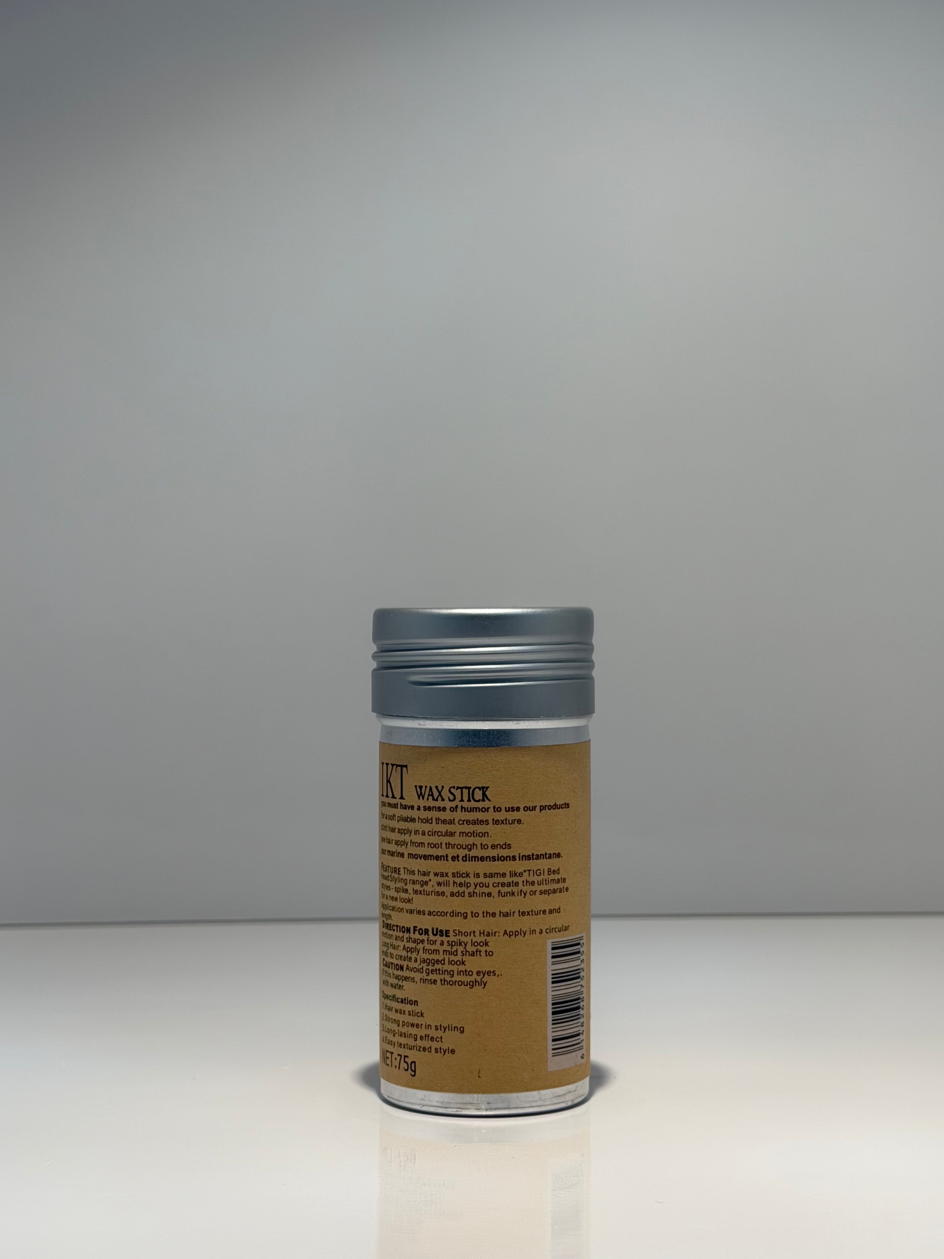 Bâton de cire capillaire IKT : Fixation forte et domptage des frisottis pour des coiffures lisses et des mèches rebelles (1 article) 