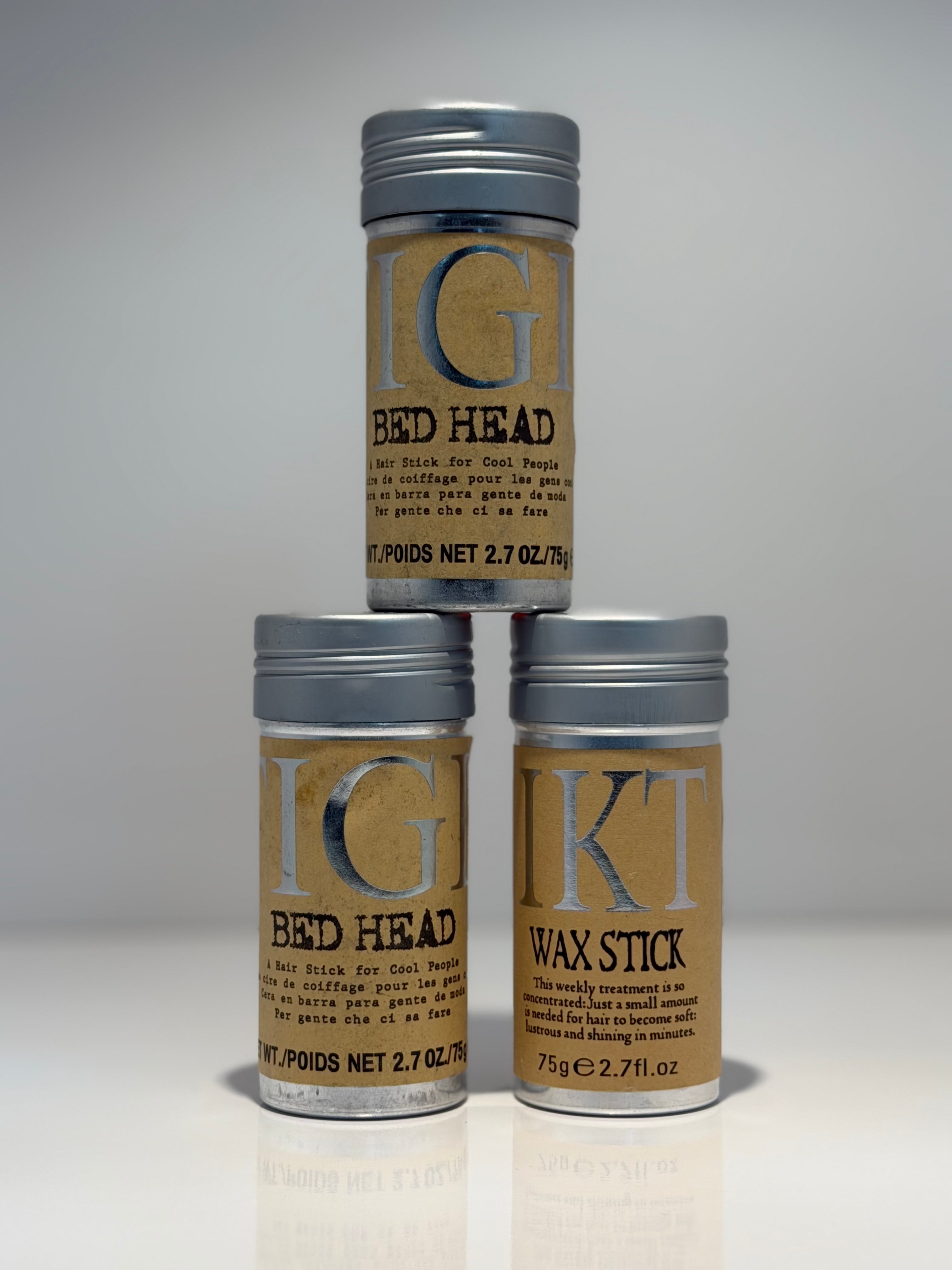 Bâtonnet de cire capillaire IKT : Fixation forte et domptage des frisottis pour des coiffures lisses et des mèches rebelles (Lot de 3) 