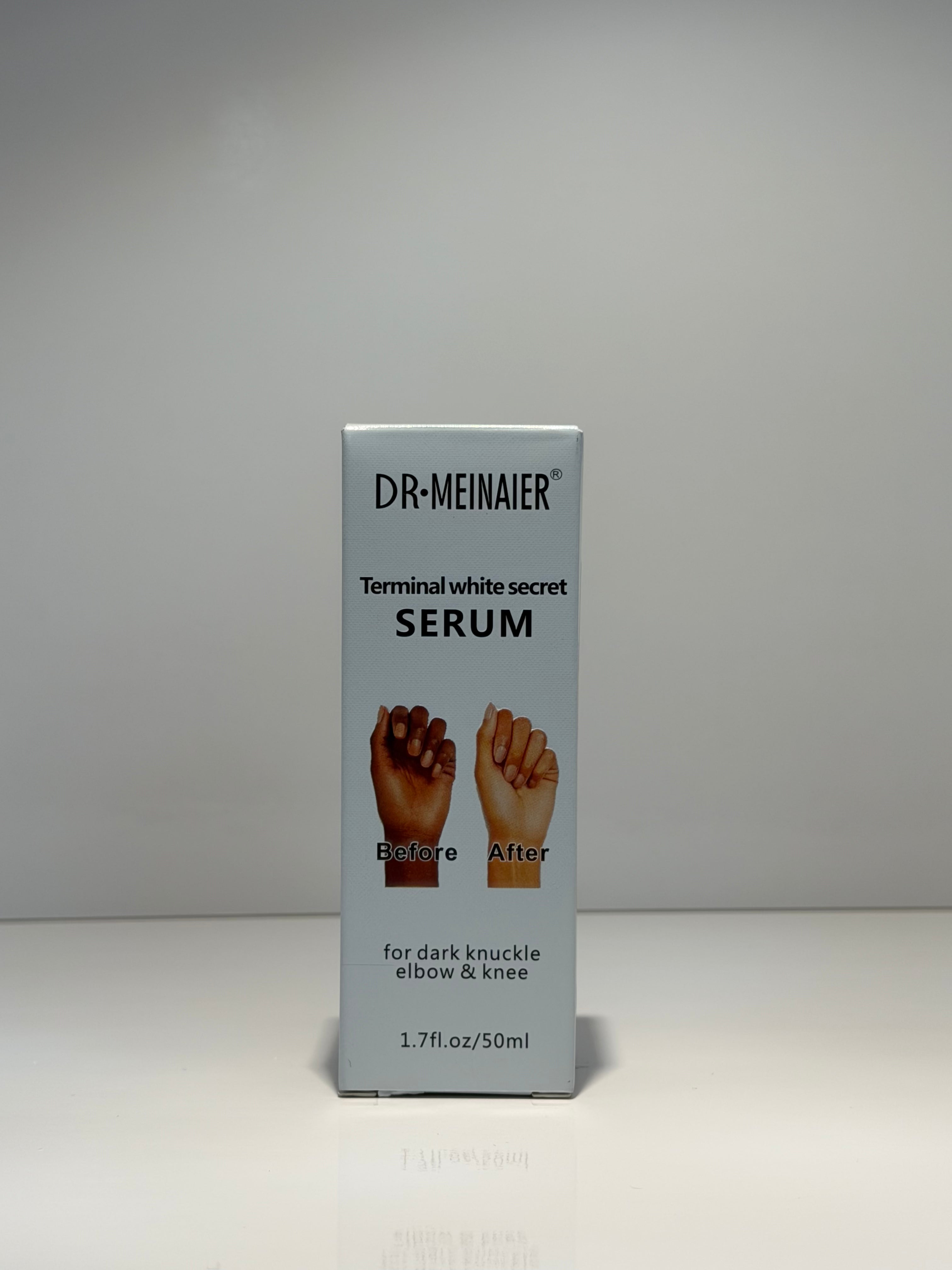 Dr. Meinaier Terminal White Serum – For Dark Knuckle, Elbow & Knee.