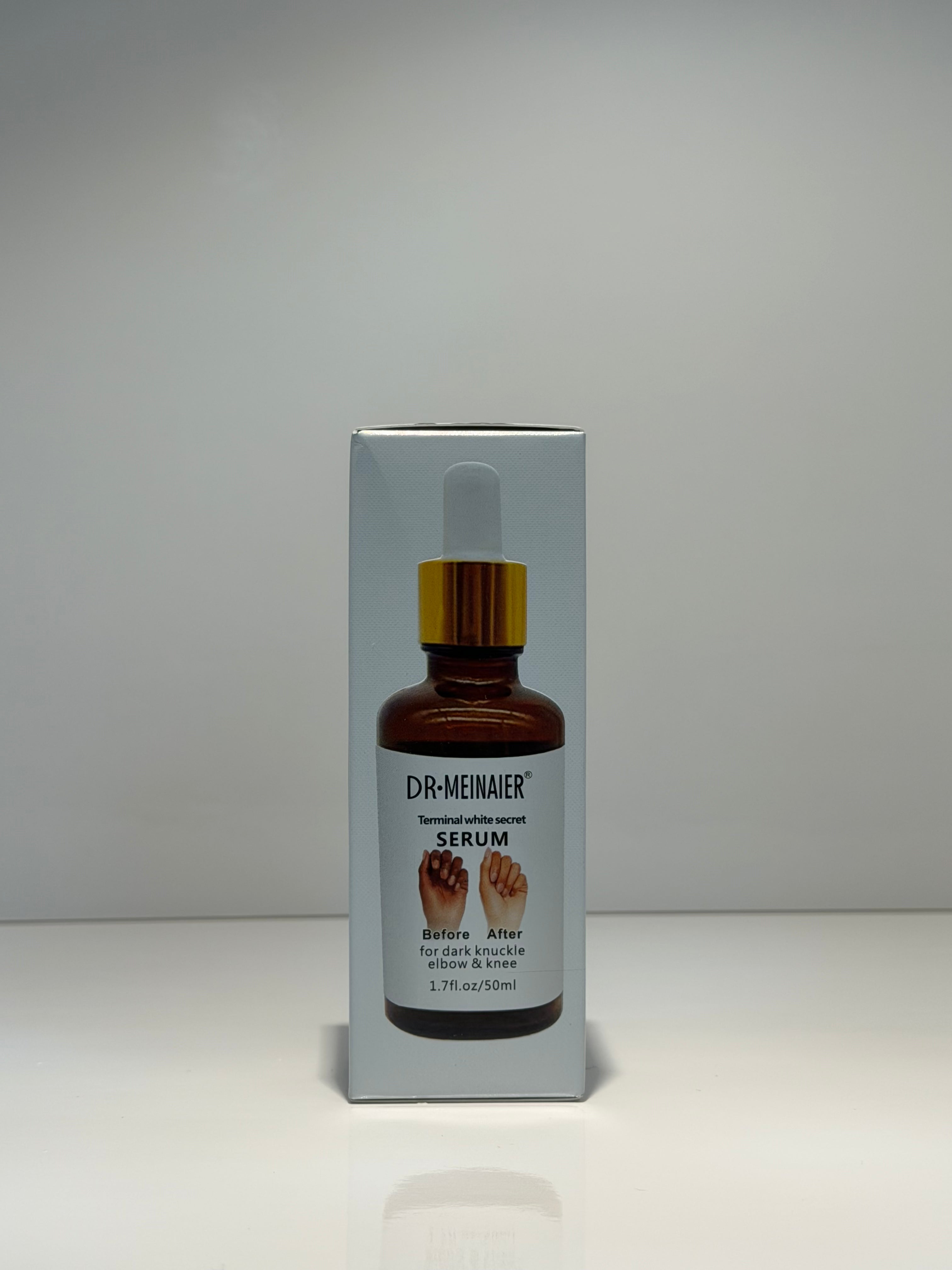 Dr. Meinaier Terminal White Serum – For Dark Knuckle, Elbow & Knee.