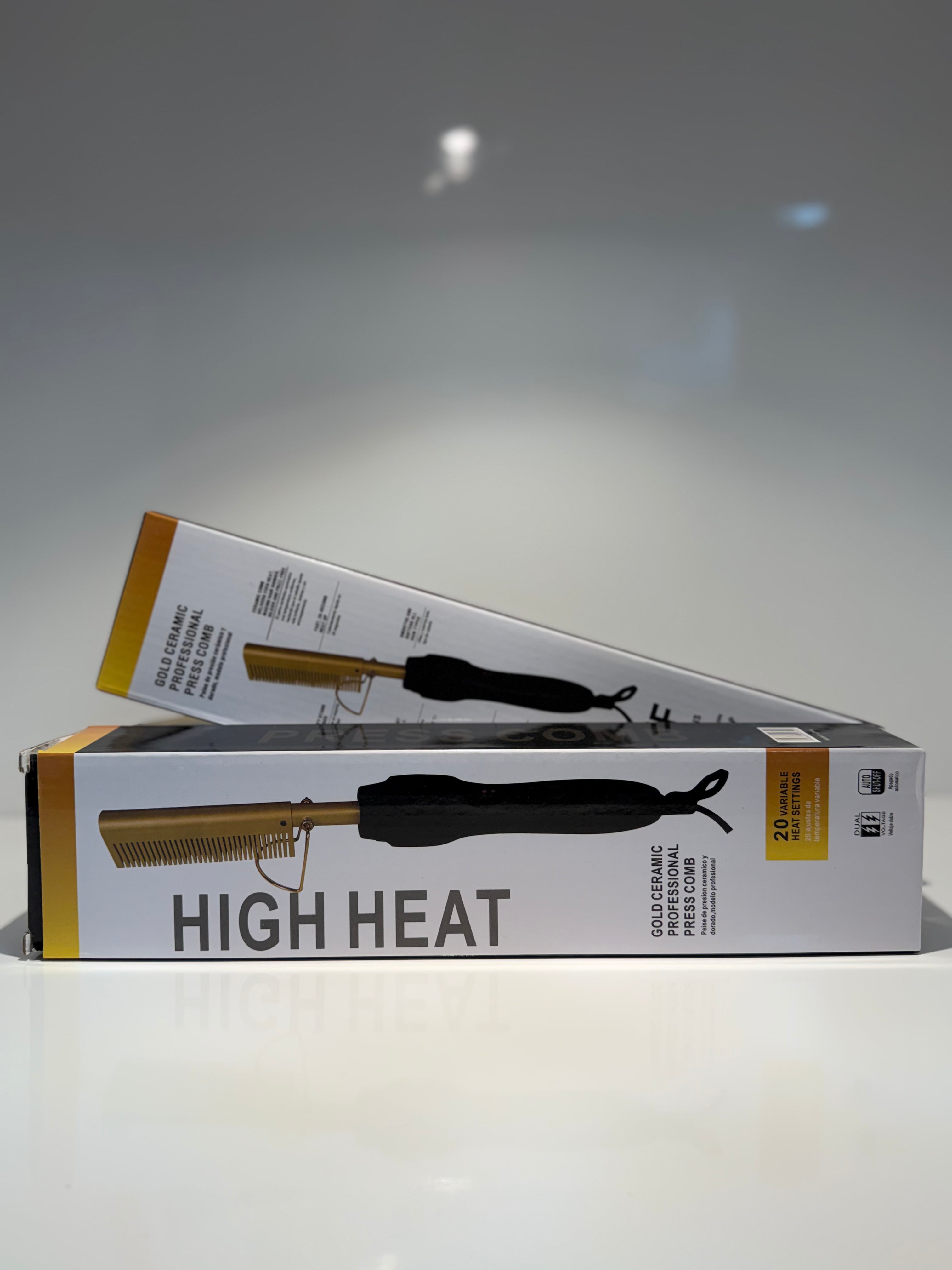 High Heat Professional Ceramic Pressing Comb
